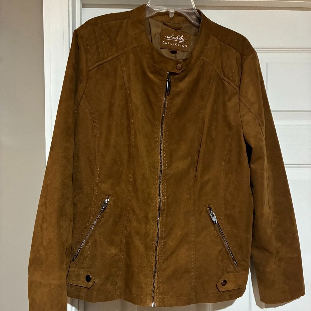 Women's Sebby Collection Jacket, Polyester, Size XXL